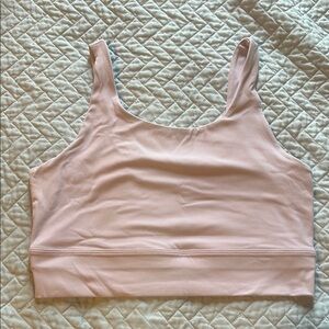 Nike yoga luxe infinalon crop top M